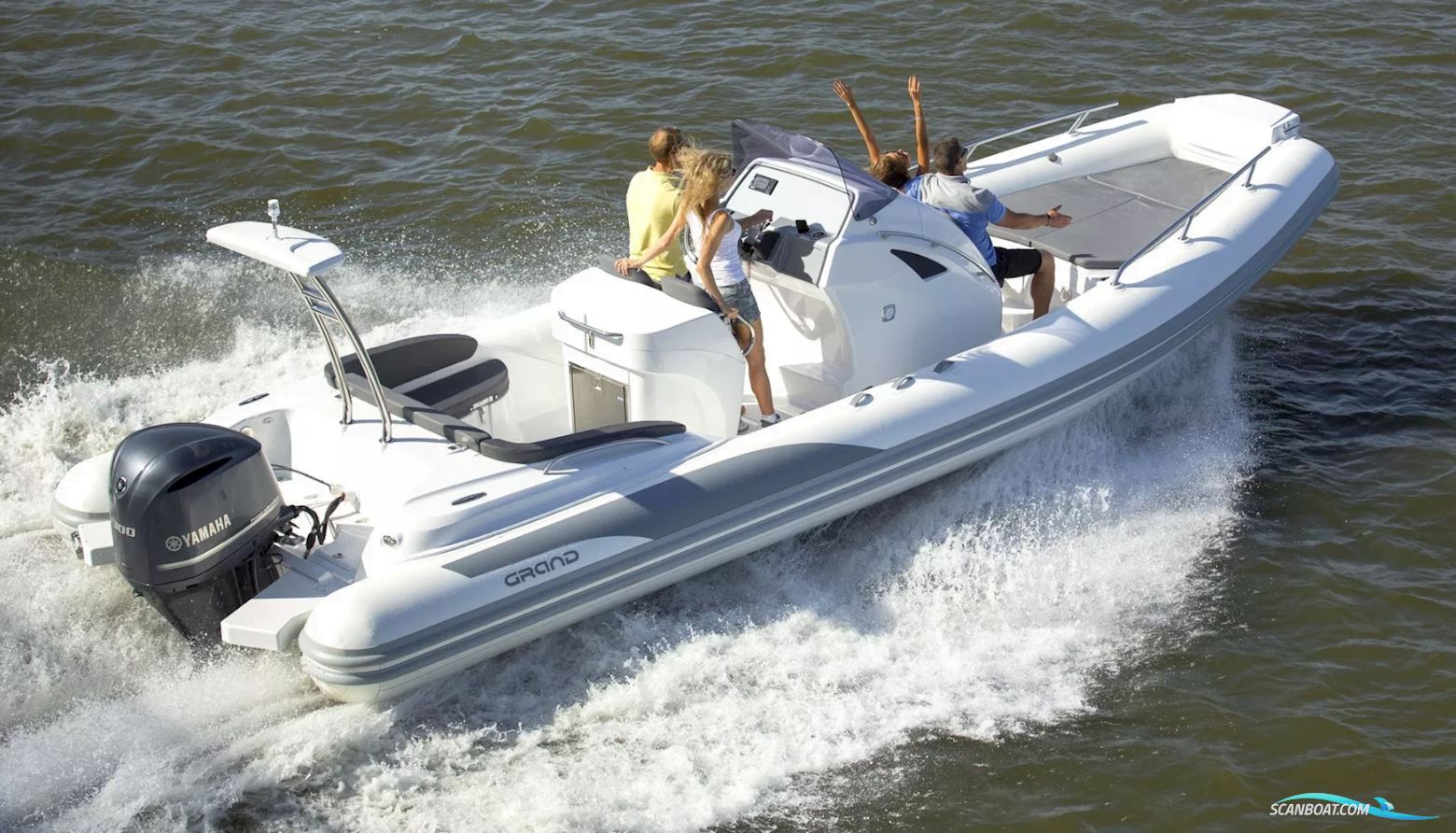 Fjordjollen 470 Fisk med trailer og motor