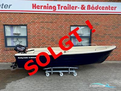 Htb Jolle 405 Wile m/Mercury F9,9 hk MH 4-Takt - Solgt ! Dinghy 2025, Denmark