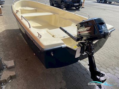 Htb Jolle 405 Wile m/Mercury F9,9 hk MH 4-Takt - Solgt ! Dinghy 2025, Denmark
