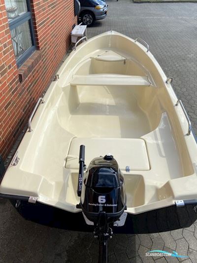 Htb Jolle 405 Wile m/Mercury F9,9 hk MH 4-Takt - Solgt ! Dinghy 2025, Denmark