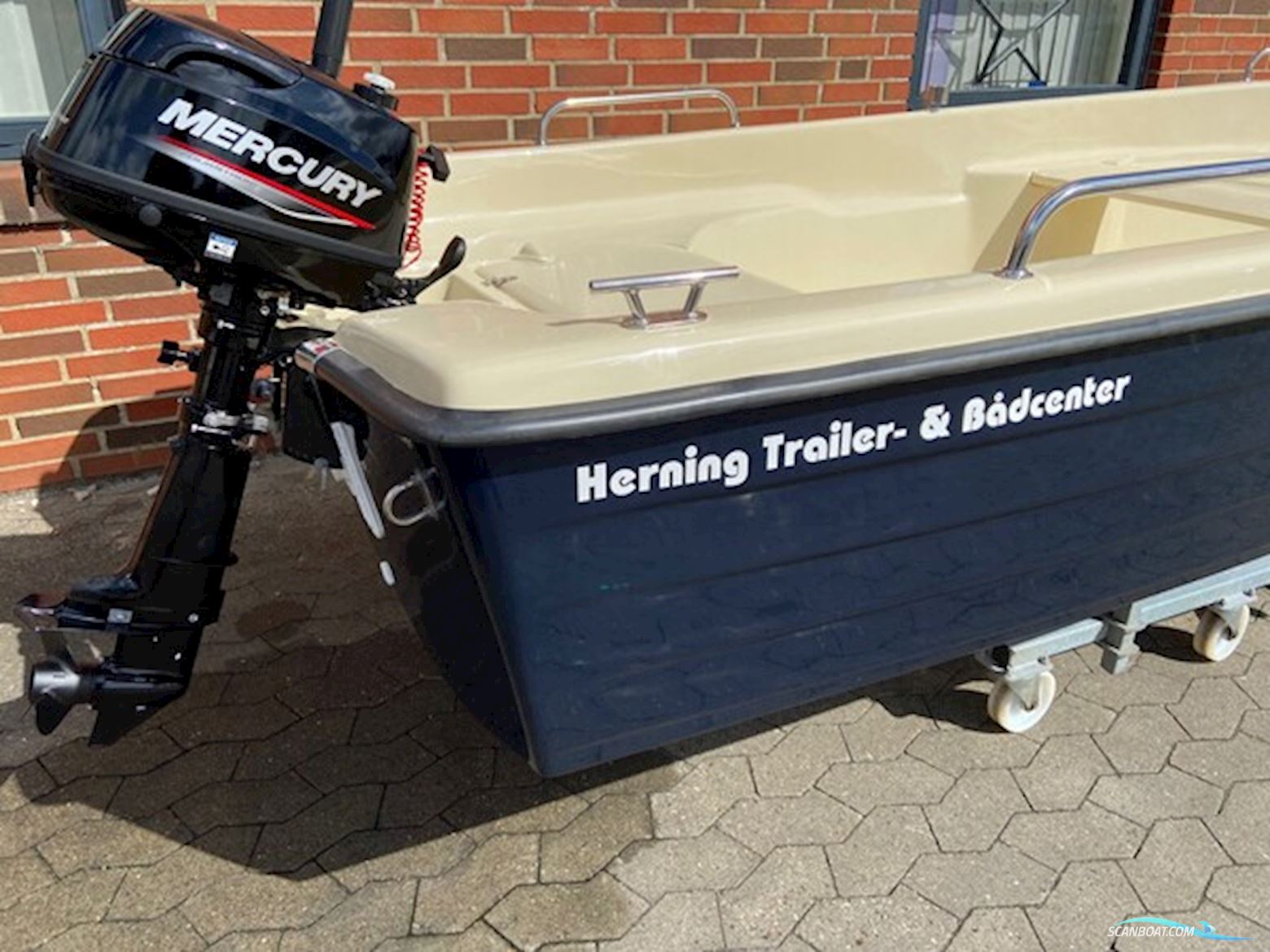 Htb Jolle 405 Wile m/Mercury F9,9 hk MH 4-Takt - Solgt !