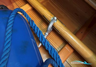 Klinkbygget træ robåd/elmotorbåd Dinghy 2005, met Elmotor motor, Denemarken