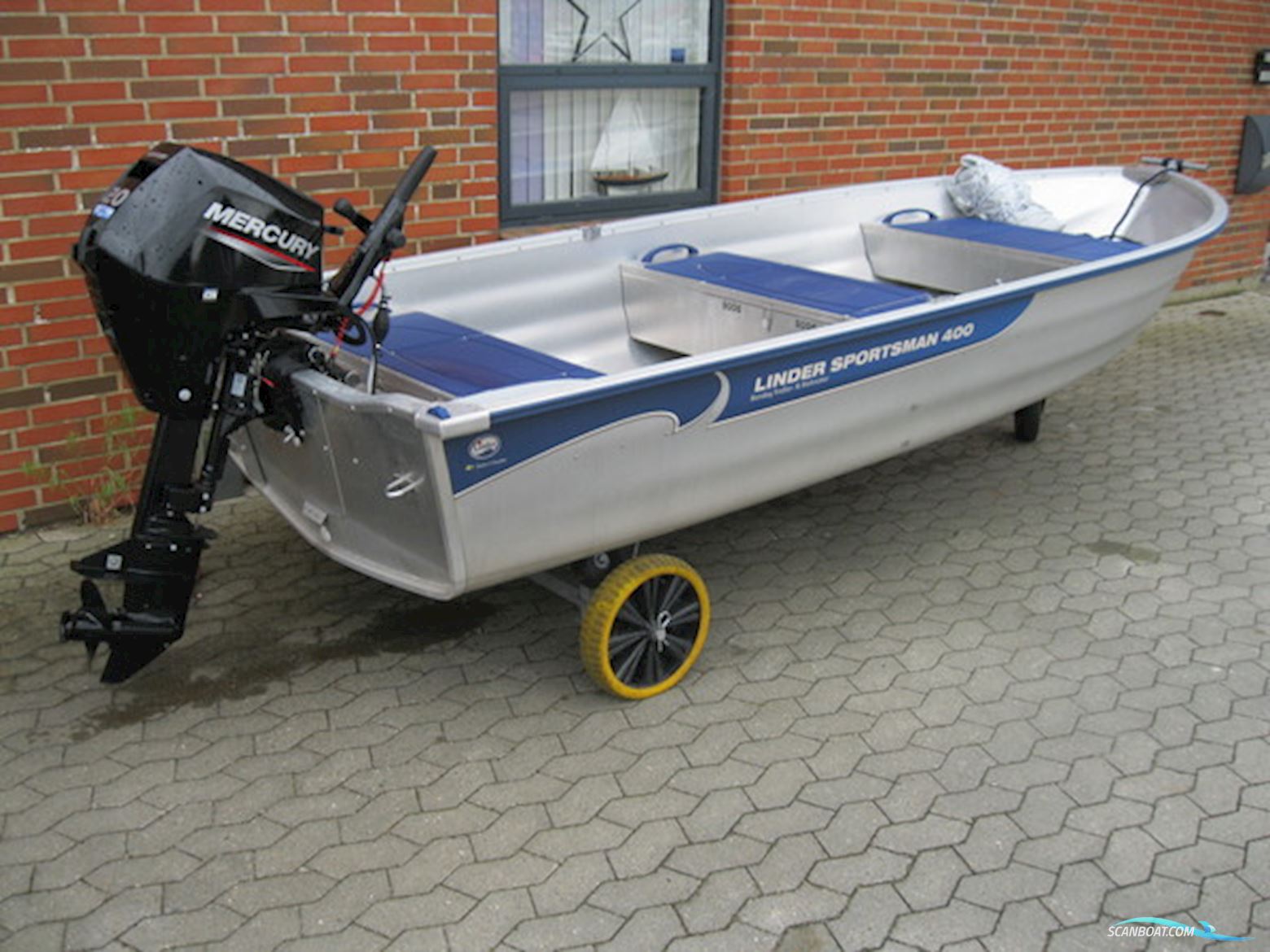 Linder 400 Sportsmann m/Mercury F20 hk Elh Efi 4-Takt - NU Nedsat KR. 5.000,- !