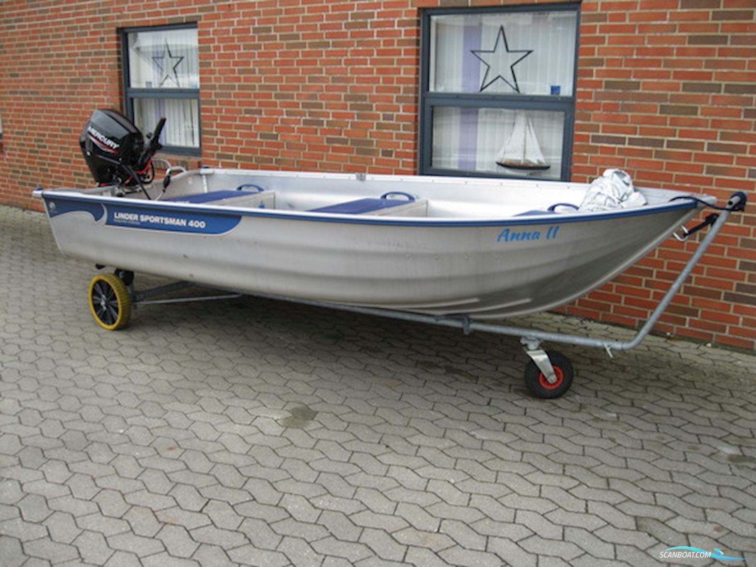 Linder 400 Sportsmann m/Mercury F20 hk Elh Efi 4-Takt - NU Nedsat KR. 5.000,- !
