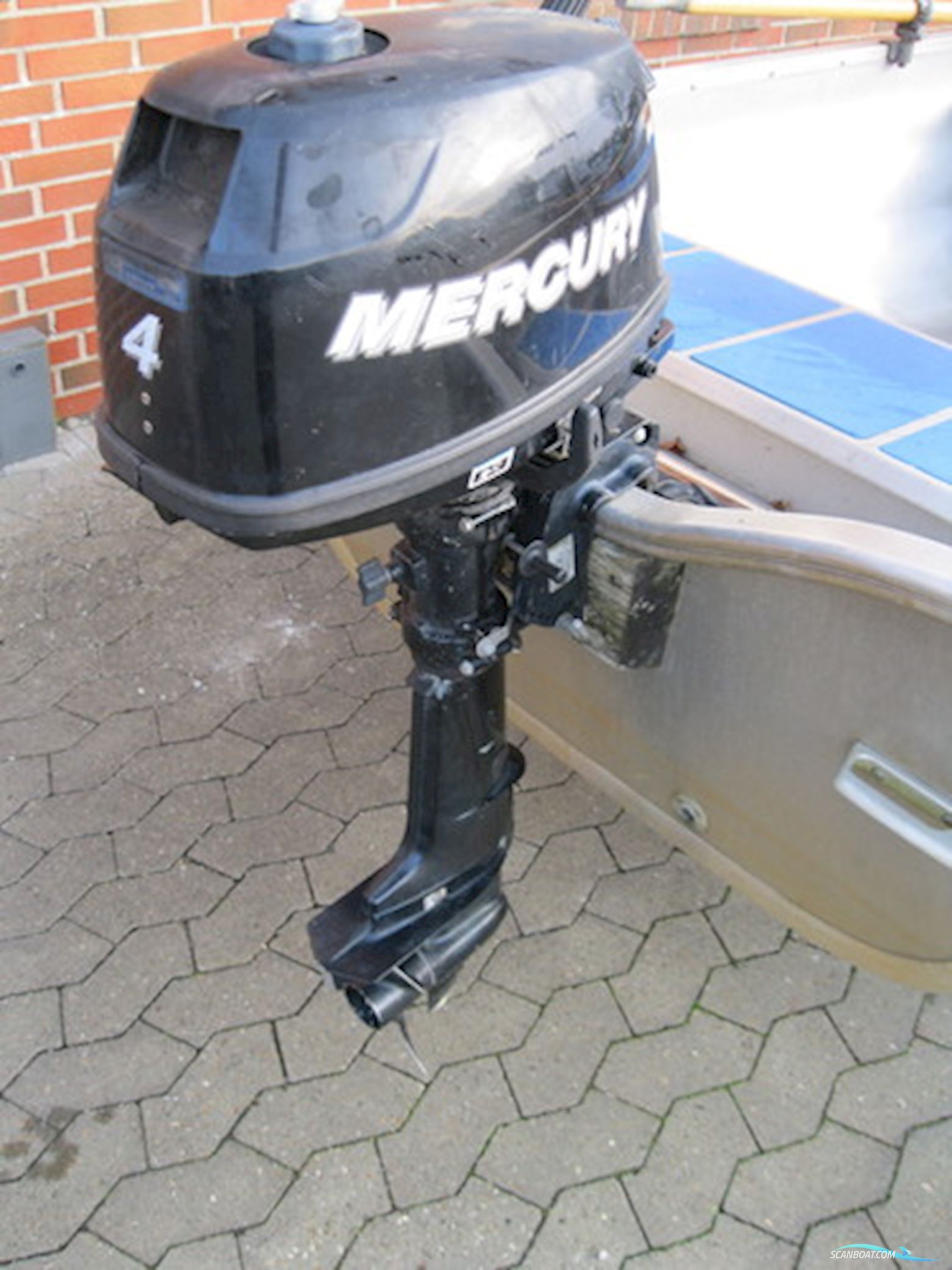 Linder 440 Fishing m/Mercury F4 hk 4-takt og ophalervogn