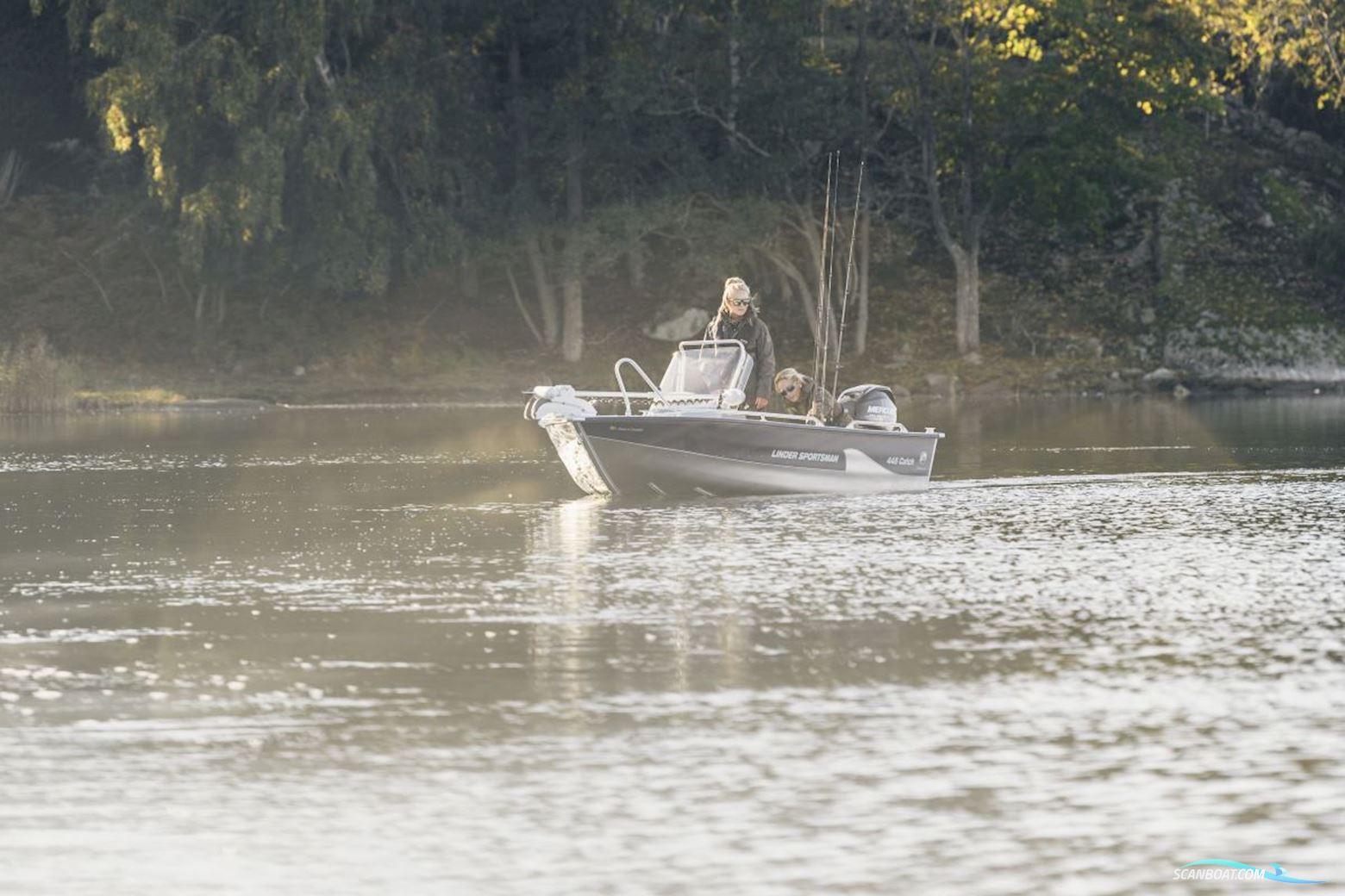 Linder 445 Catch Dinghy 2025, met Mercury 20 hk 4-Takt motor, Denemarken