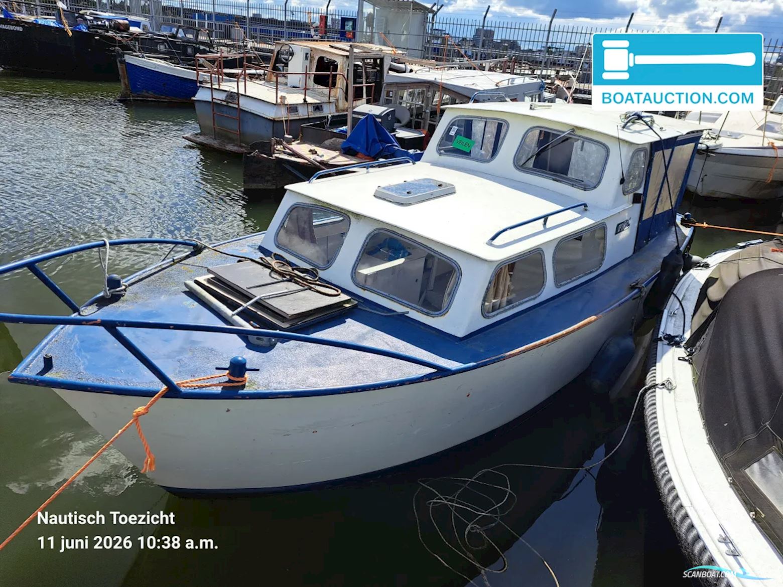 Motorboat 600 Dinghy , met Bukh motor, The Netherlands