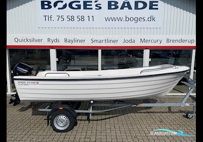 Nordic 470 Fisk med 20 hk Mercury-EFI 4-takt - DEMO pris Dinghy 2025, Denemarken