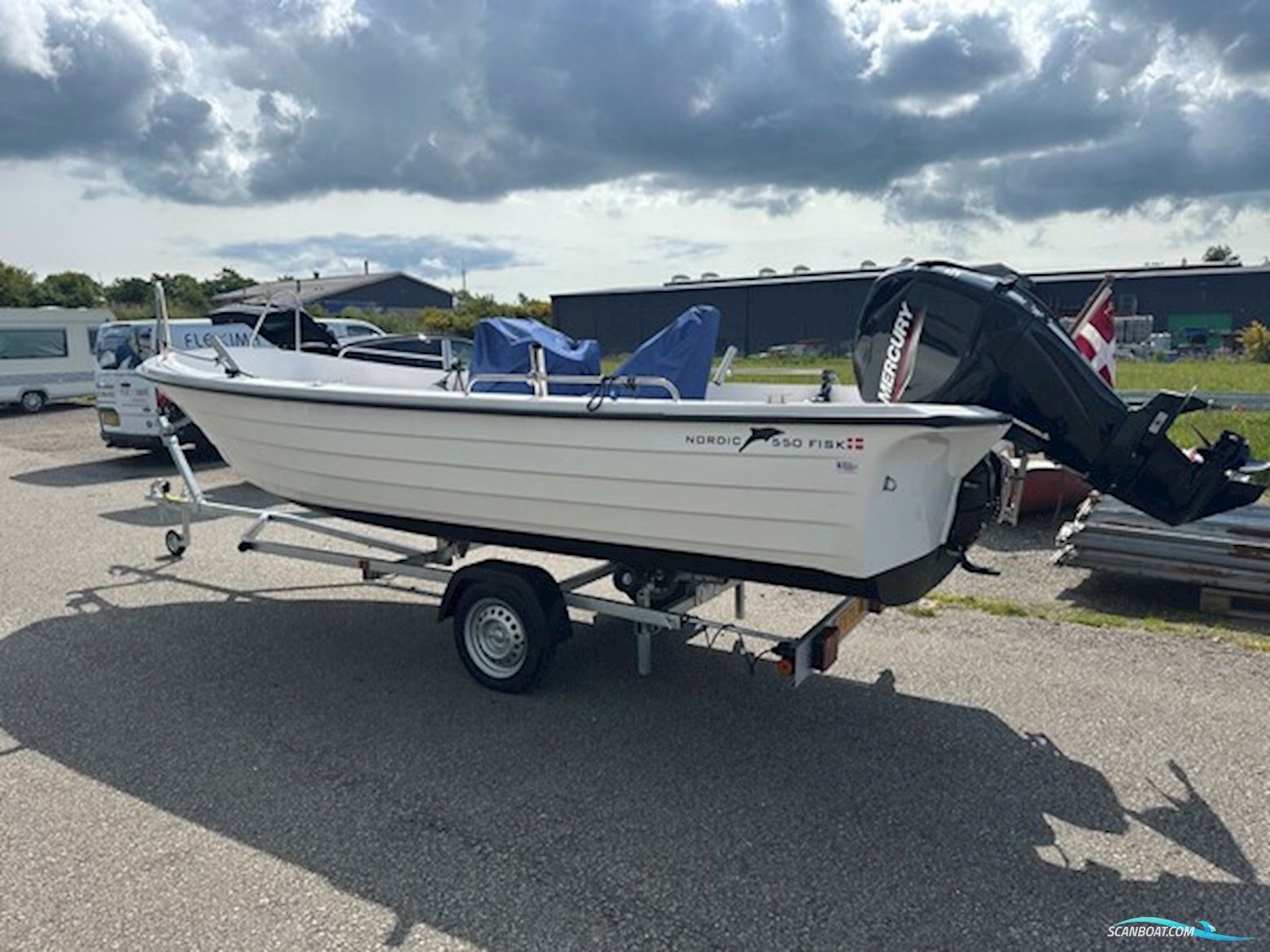 Nordic 550 Fisk Med Mercury F50 Efi Elpt Dinghy 2025, Denmark