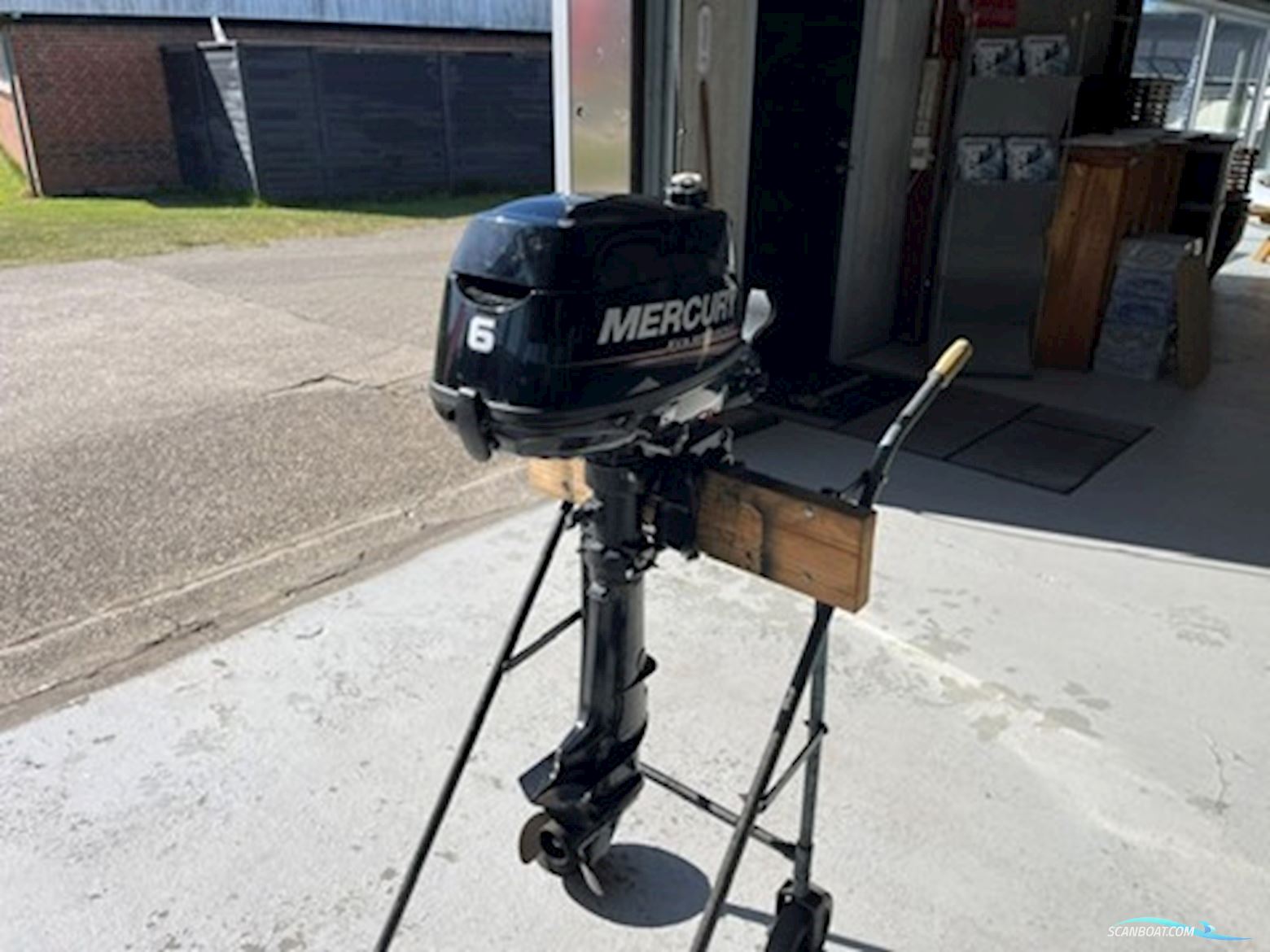 Nydam 410 Fisk Med Mercury F6 4-Takt Samt Brenderup Trailer