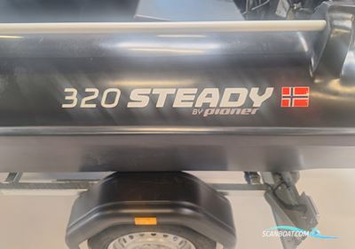 Pioner Steady 320 Dinghy 2021, with Yamaha Vmax 9.9 (15 HK) engine, Denmark