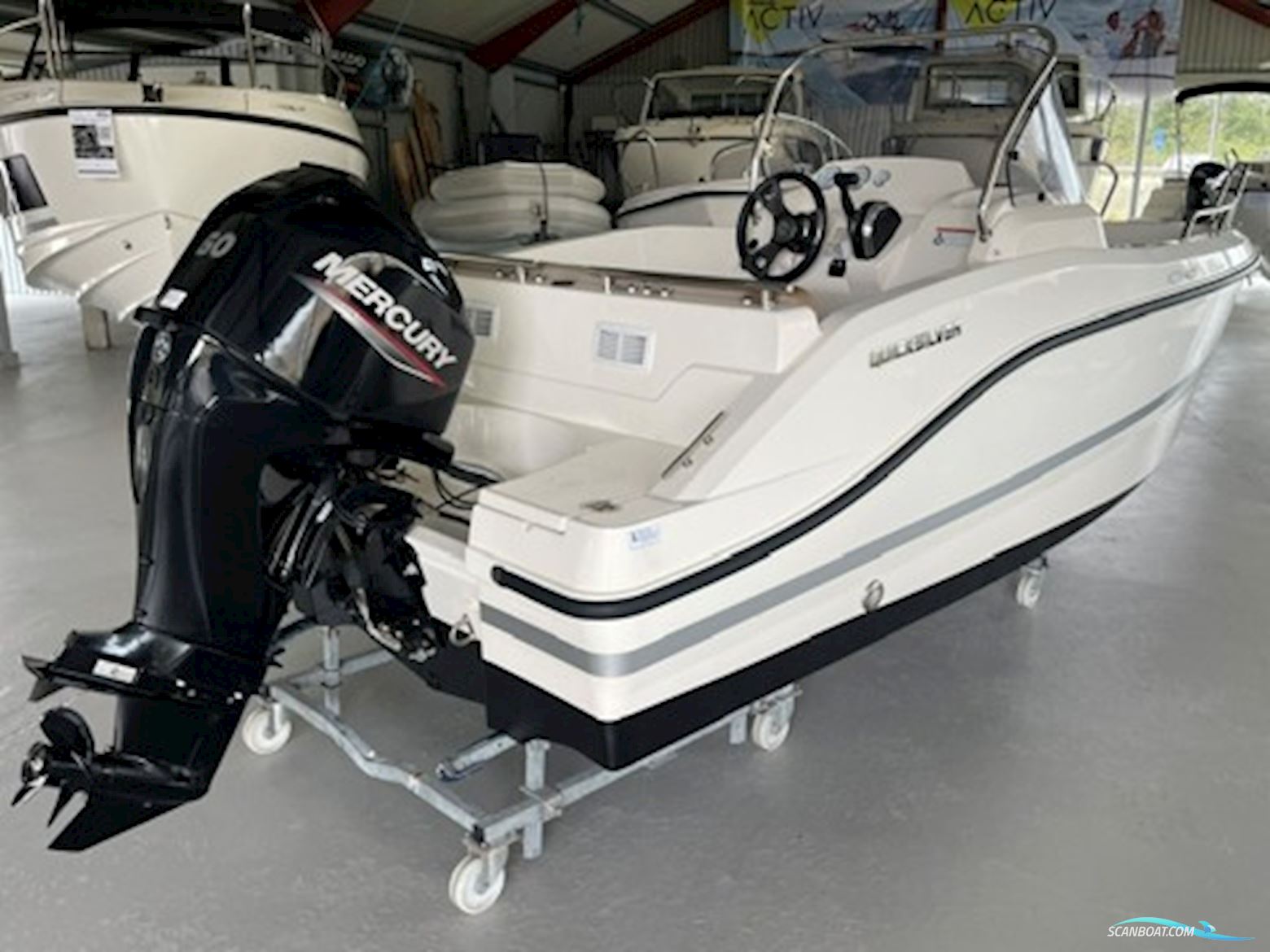 Quicksilver 455 Open med Mercury F60 EFI ELPT Dinghy 2025, Denemarken