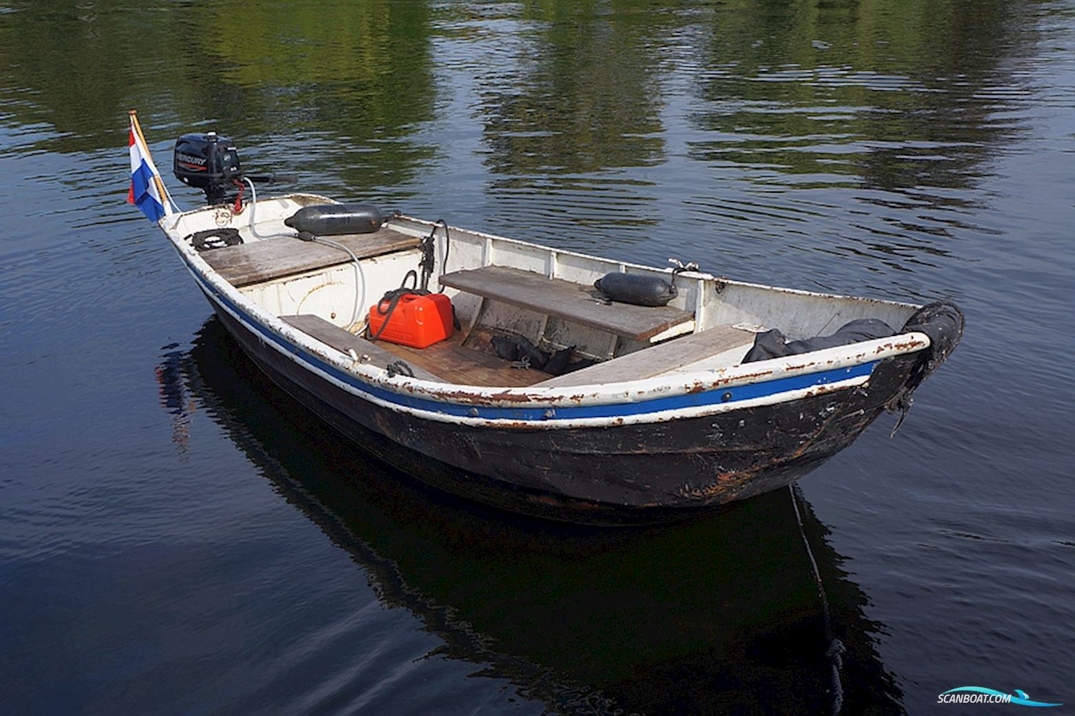 Schippersvlet Vlet Dinghy 1990, met Mercury motor, The Netherlands