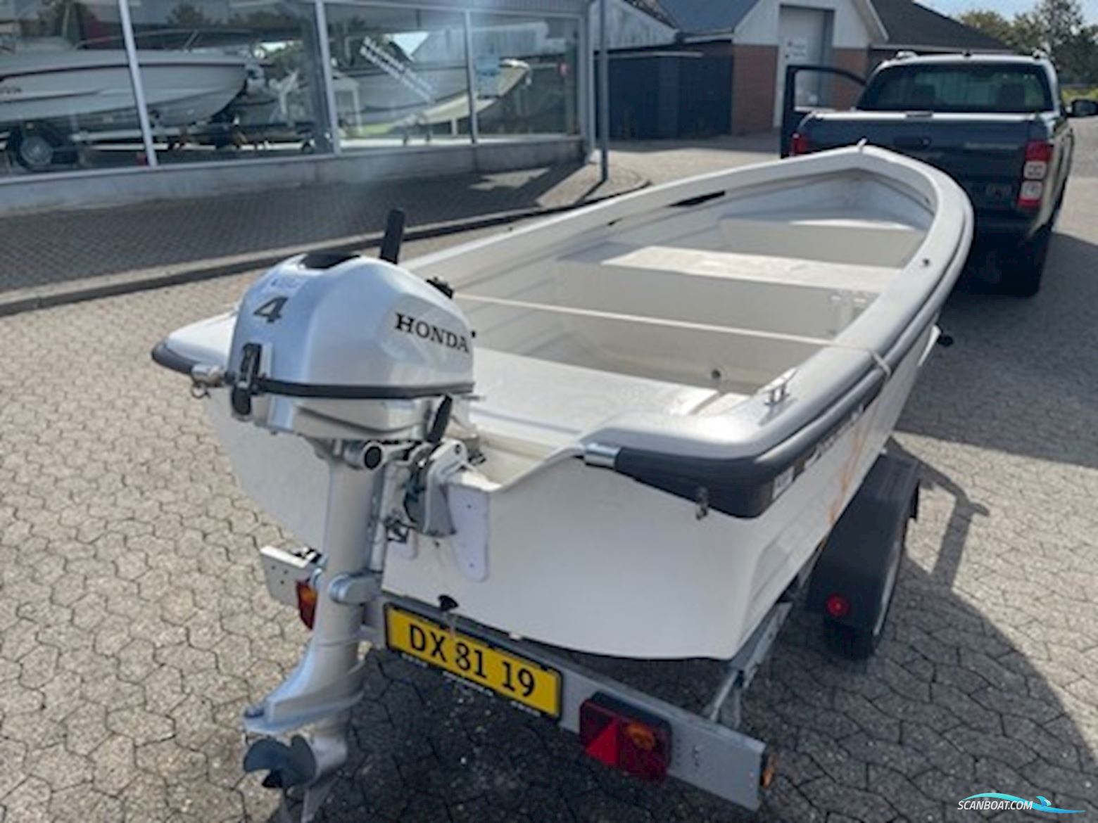 Sea Explore 405 med Honda 4 hk samt trailer