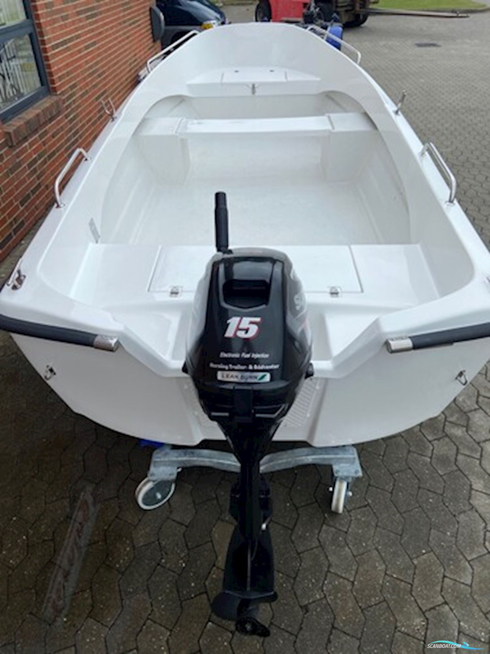 Seaexplorer 470 Fish m/Brugt Suzuki DF15 Ael 4-Takt Efi m/el-Start