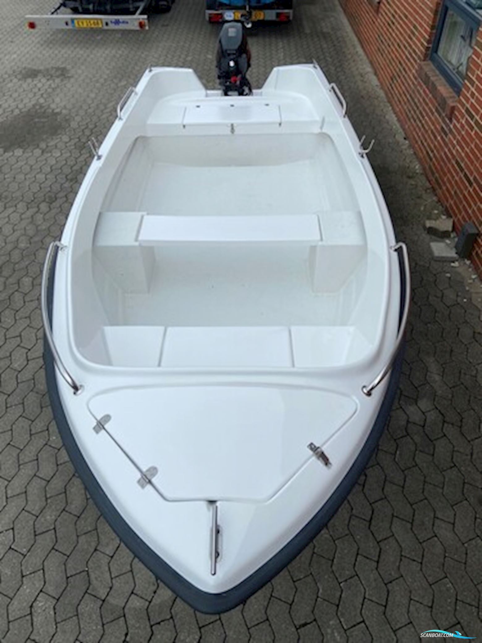 Seaexplorer 470 Fish m/Brugt Suzuki DF15 Ael 4-Takt Efi m/el-Start