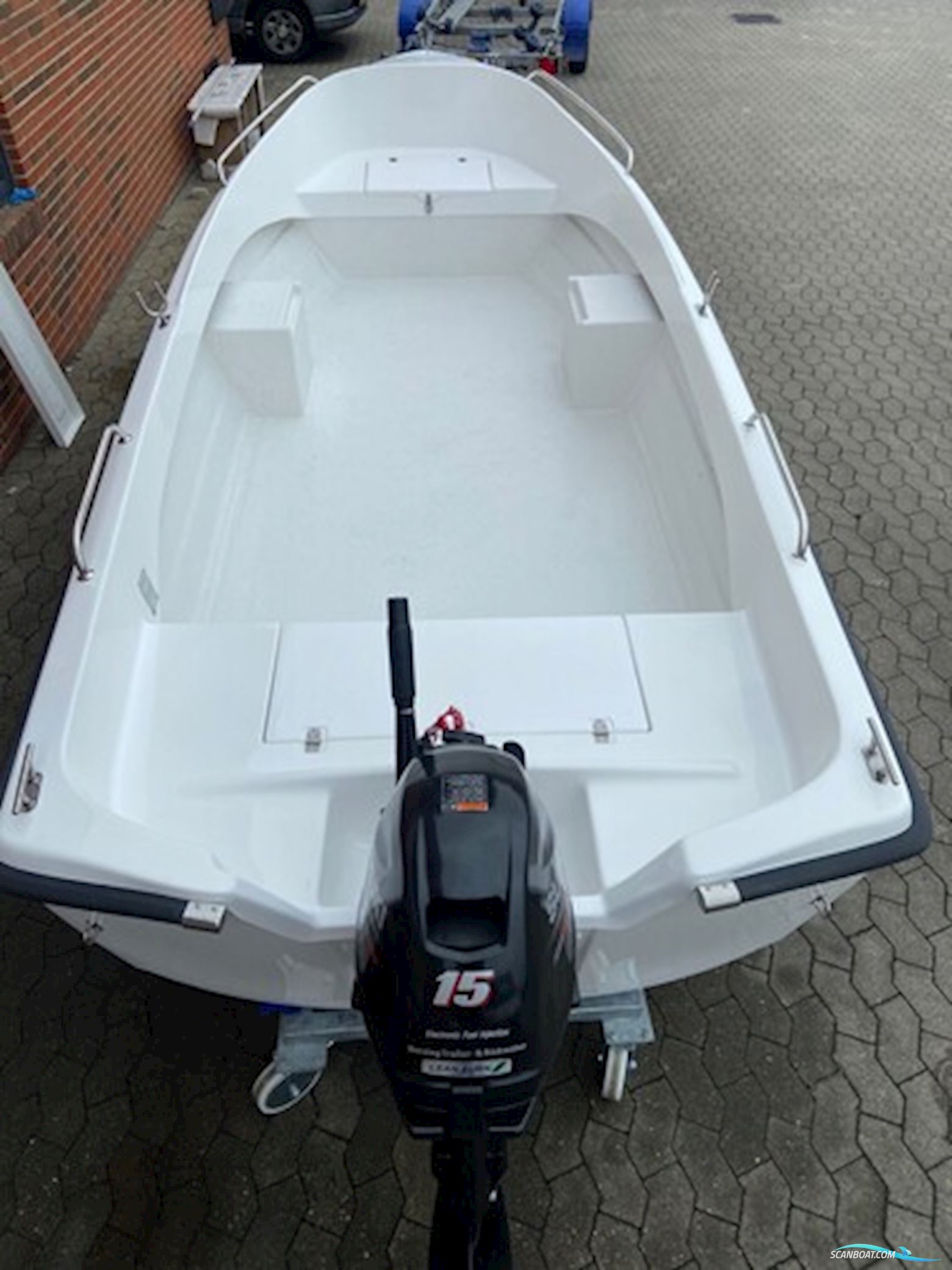 Seaexplorer 470 Fish m/Brugt Suzuki DF15 Ael 4-Takt Efi m/el-Start