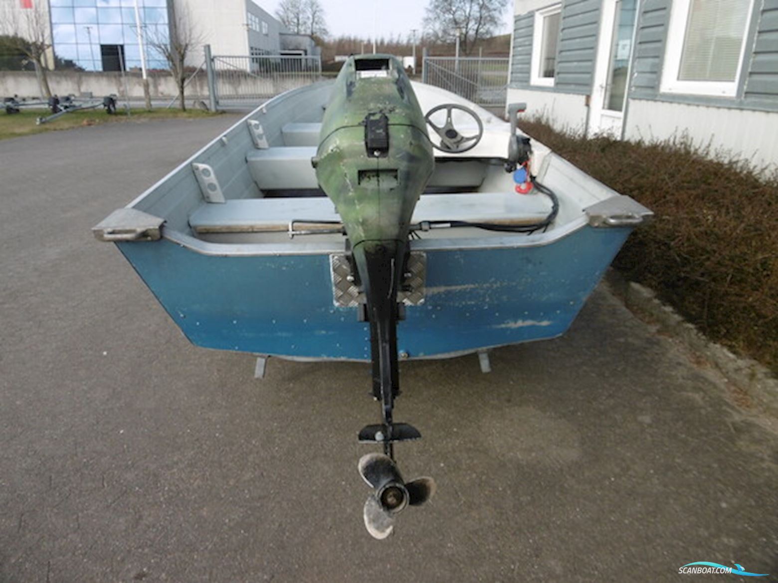 Spectrum HD1600L Blue Fin Aluminium Med Suzuki DF15RL 4-Takt Dinghy 2024, Denemarken