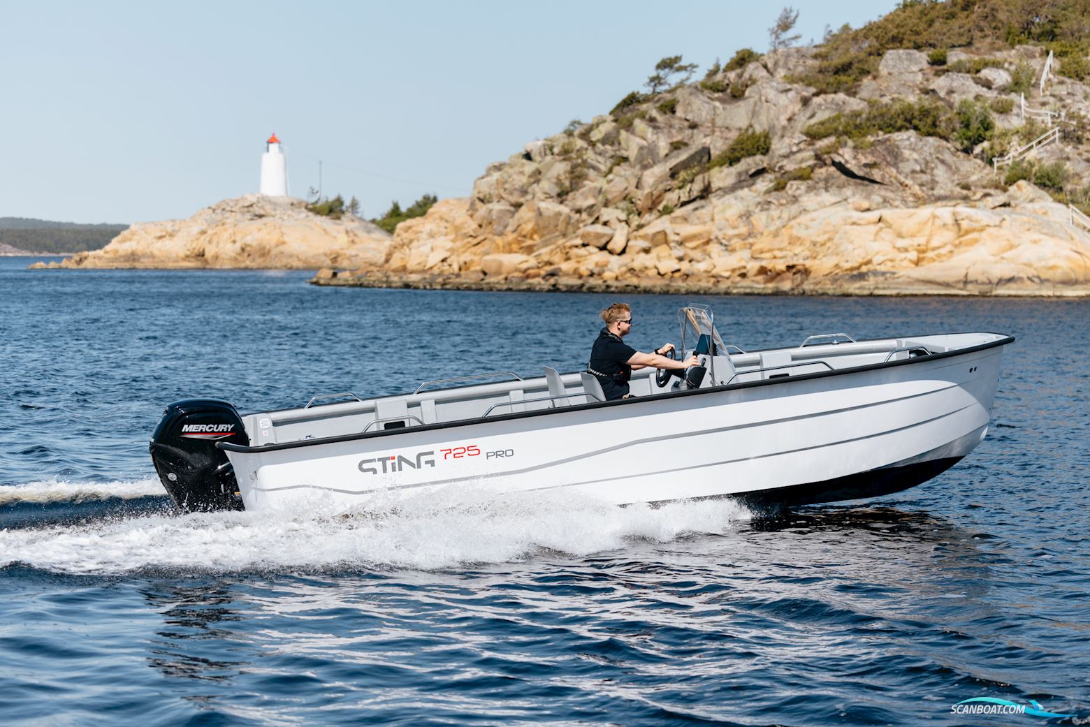 Sting 725 Pro Open Dinghy 2024, with Mercury F100 engine, Sweden