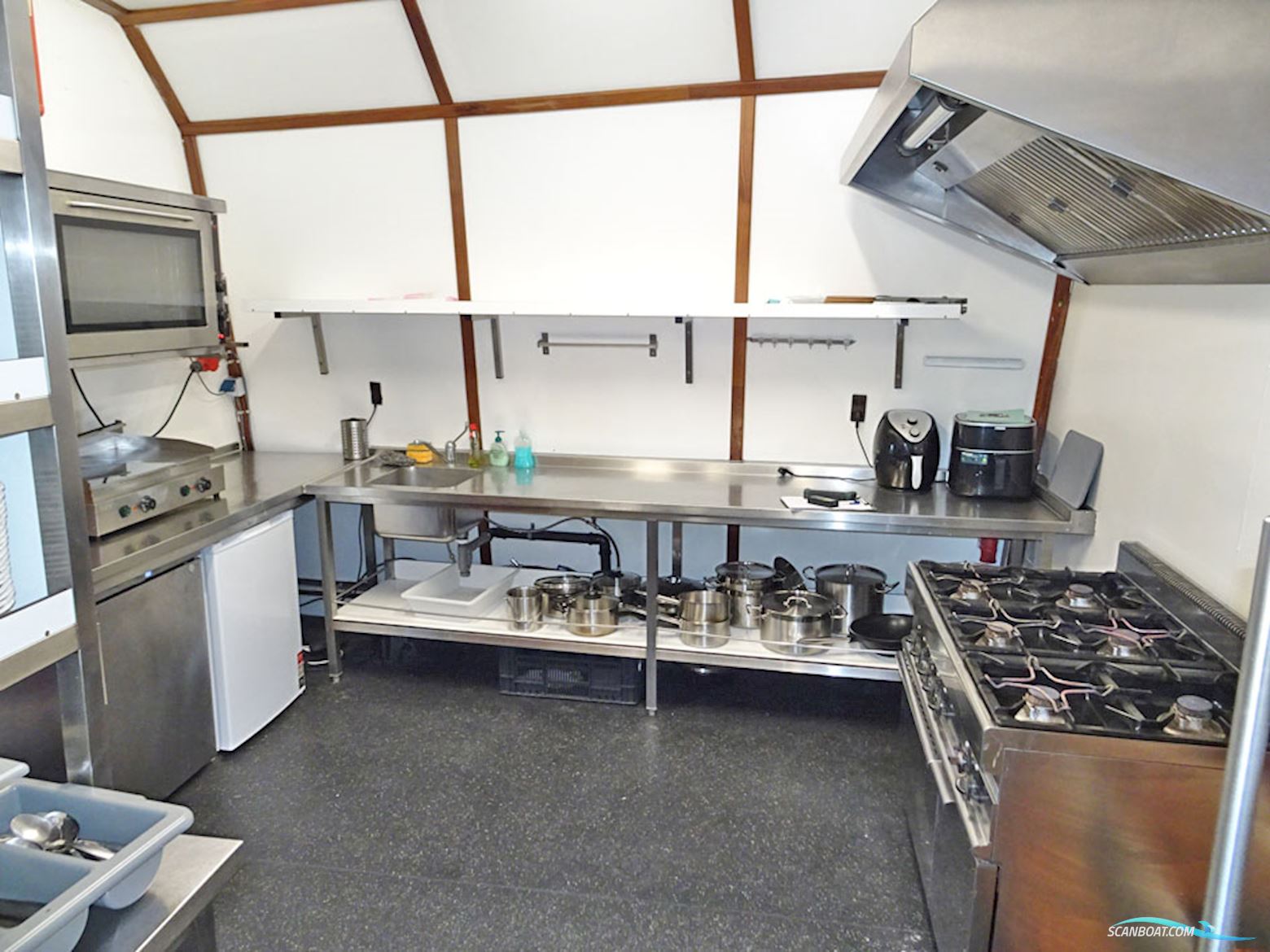 3 mast Charterschip / Evenementenboot 44 nachtgasten, 150 daggasten