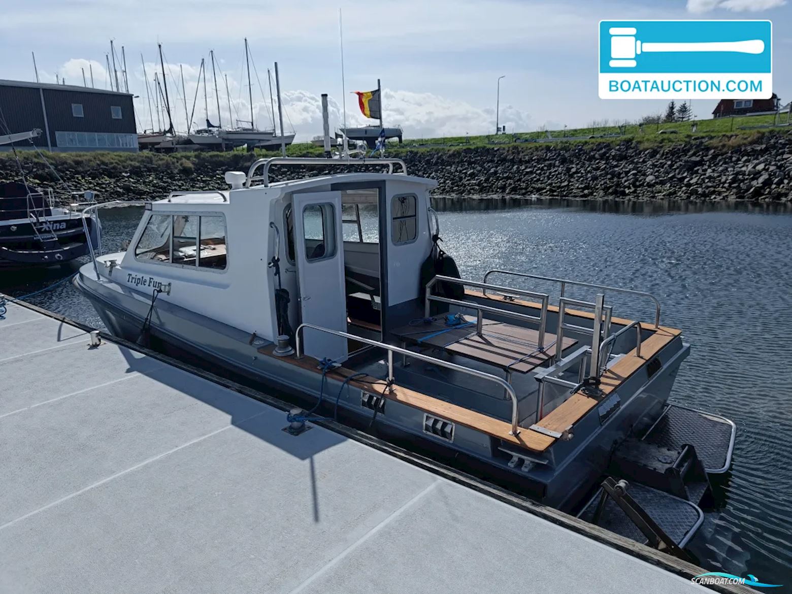 Offshore Yachts 707 Ex beroepsschepen 1995, met Iveco motor, The Netherlands