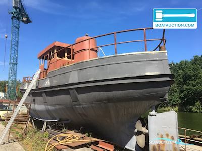 sleepboot 1500 Ex beroepsschepen 1962, met Cummins motor, The Netherlands