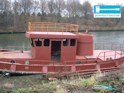 sleepboot 1500 Ex beroepsschepen 1962, met Cummins motor, The Netherlands