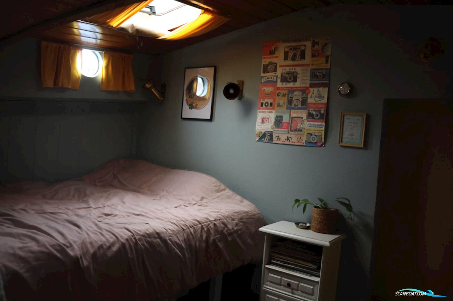 Tjalk Groninger woon-zeiltjalk