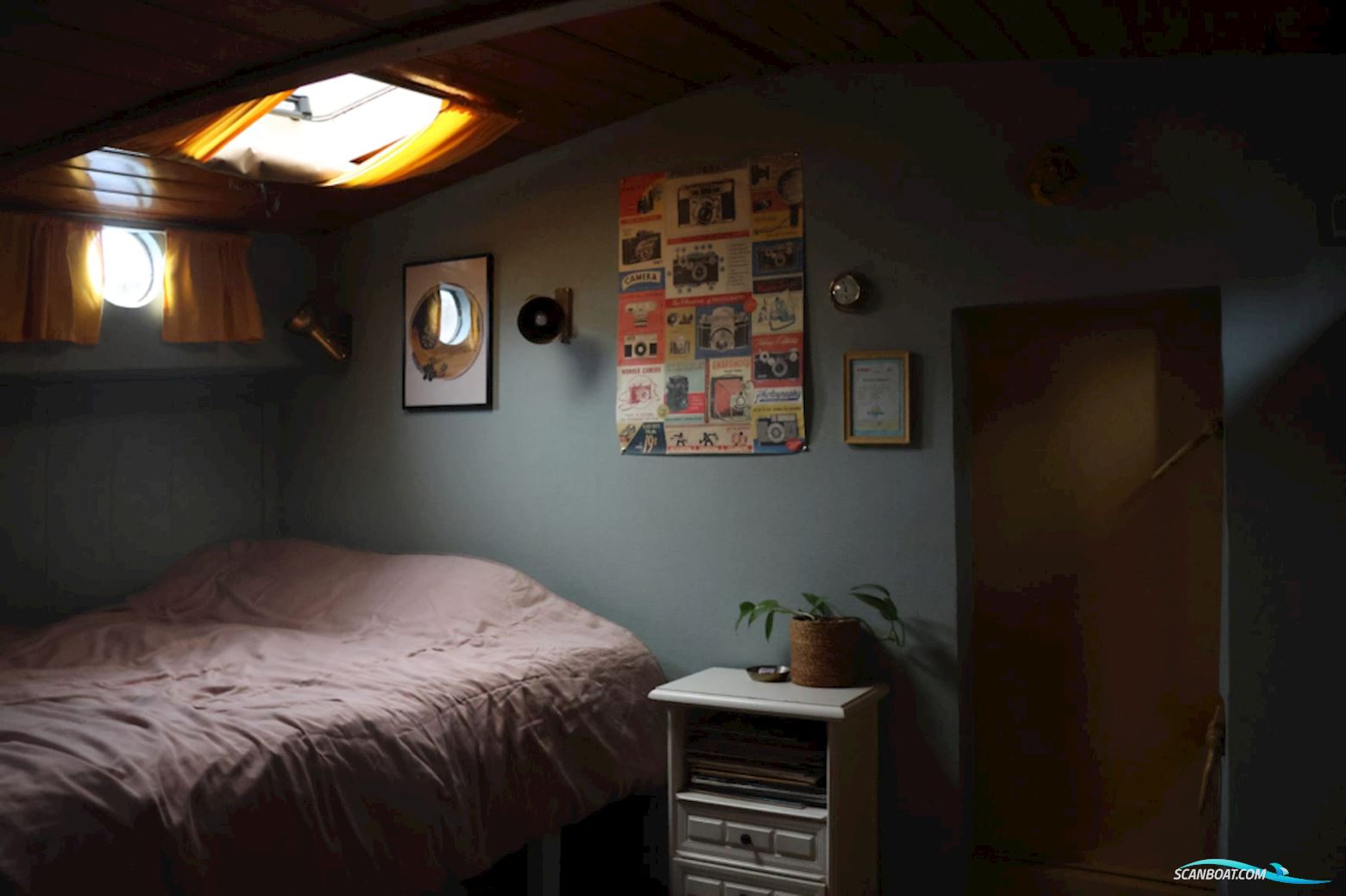 Tjalk Groninger woon-zeiltjalk