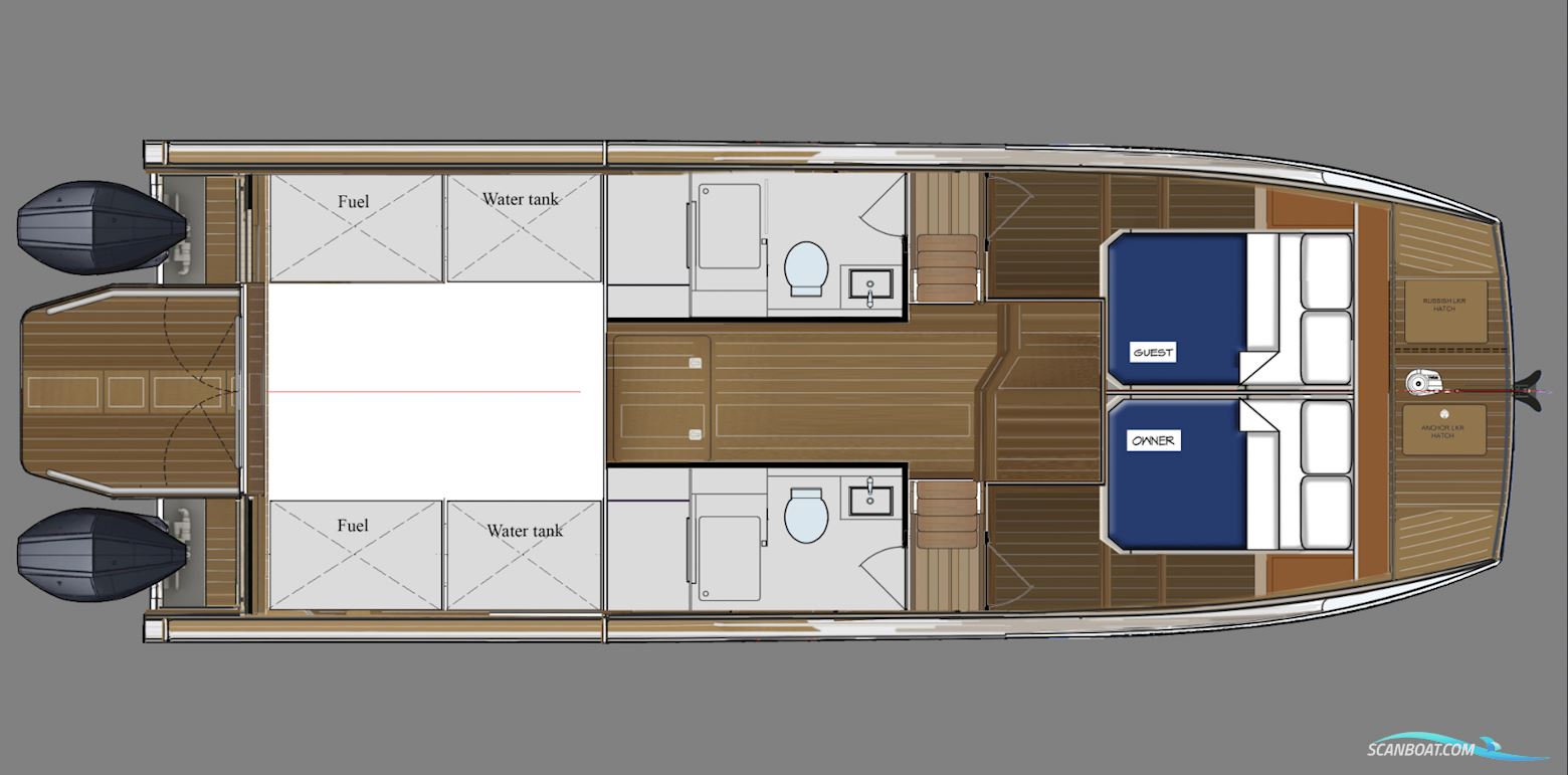 36ft Sport Power Catamaran