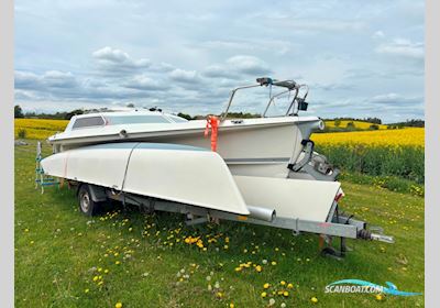 Dragonfly 25 MK1 Flerskrogsbåd 1984, med Mercury motor, Danmark