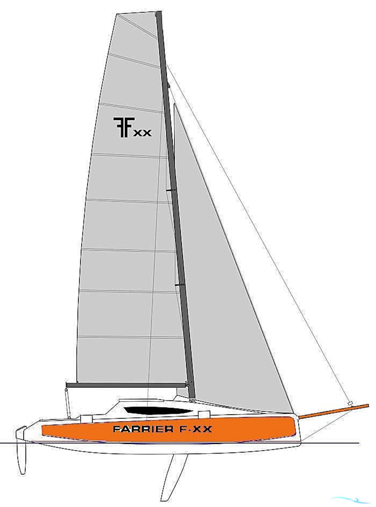 Farrier F32R-S folding trimaran