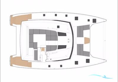 Fountaine Pajot Saba 50 Flerskrogsbåd 2018, med Volvo motor, Frankrig