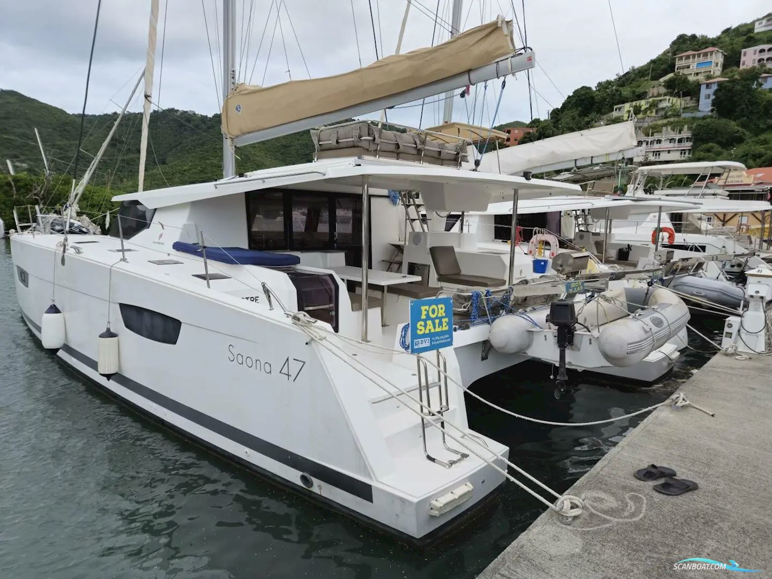 Fountaine Pajot Saona 47 Flerskrogsbåd 2018, med Volvo Penta motor, Virgin Islands