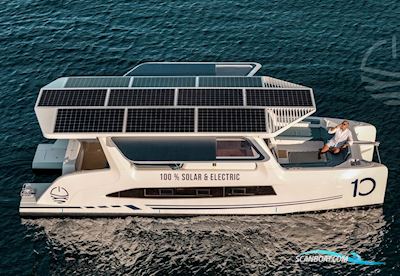 Millikan Boats M.10 Pro Flerskrogsbåd 2026, med Moteurs Électriques Bellmarine Drive Master Evo 20 (20 kW Chacun) motor, Frankrig