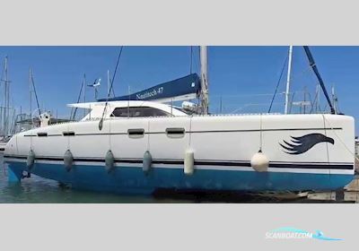 Nautitech 47 Catamaran Flerskrogsbåd 2004, med Volvo Penta motor, Frankrig