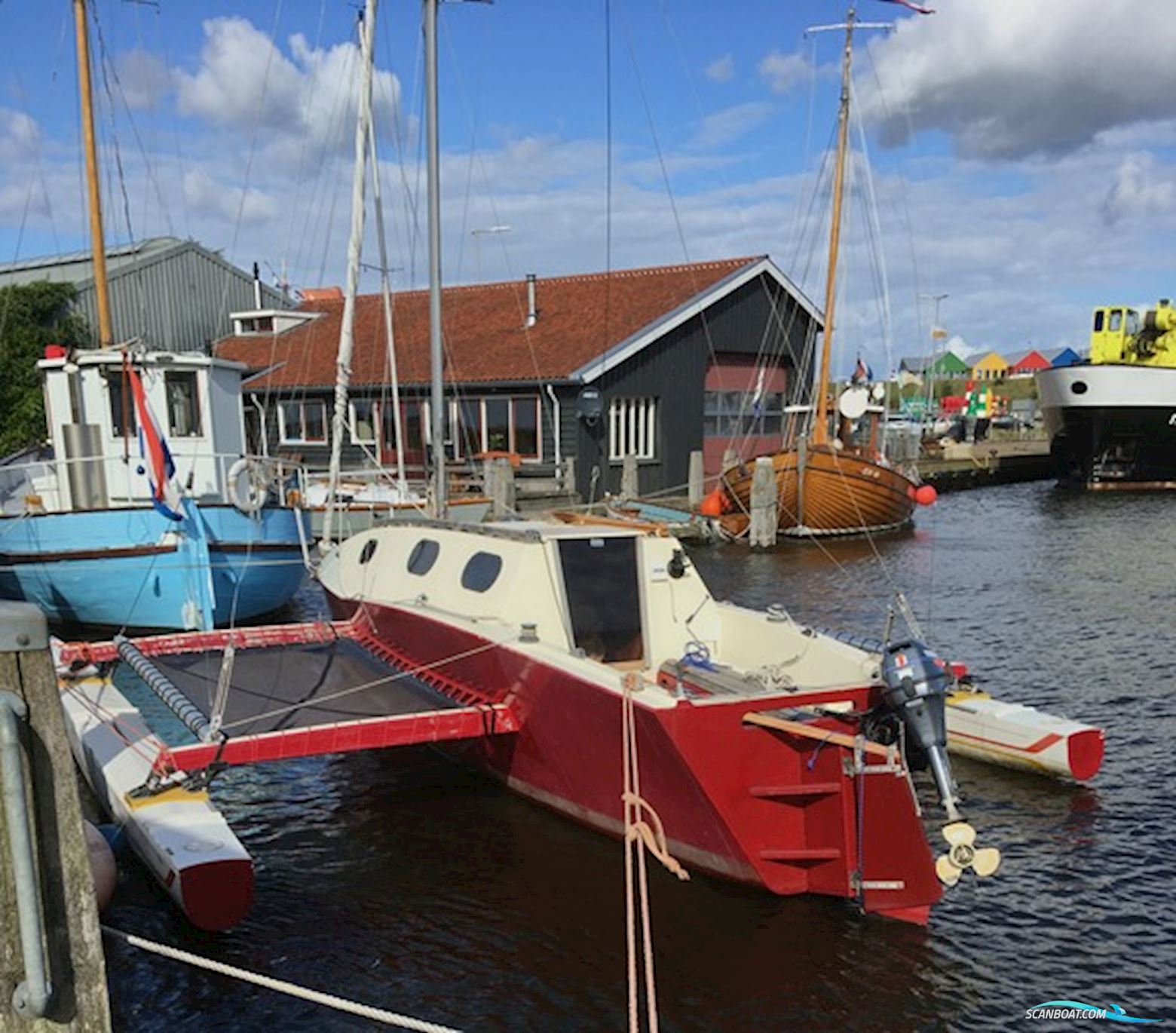 Amateur Con Basetta 28 Trimaran