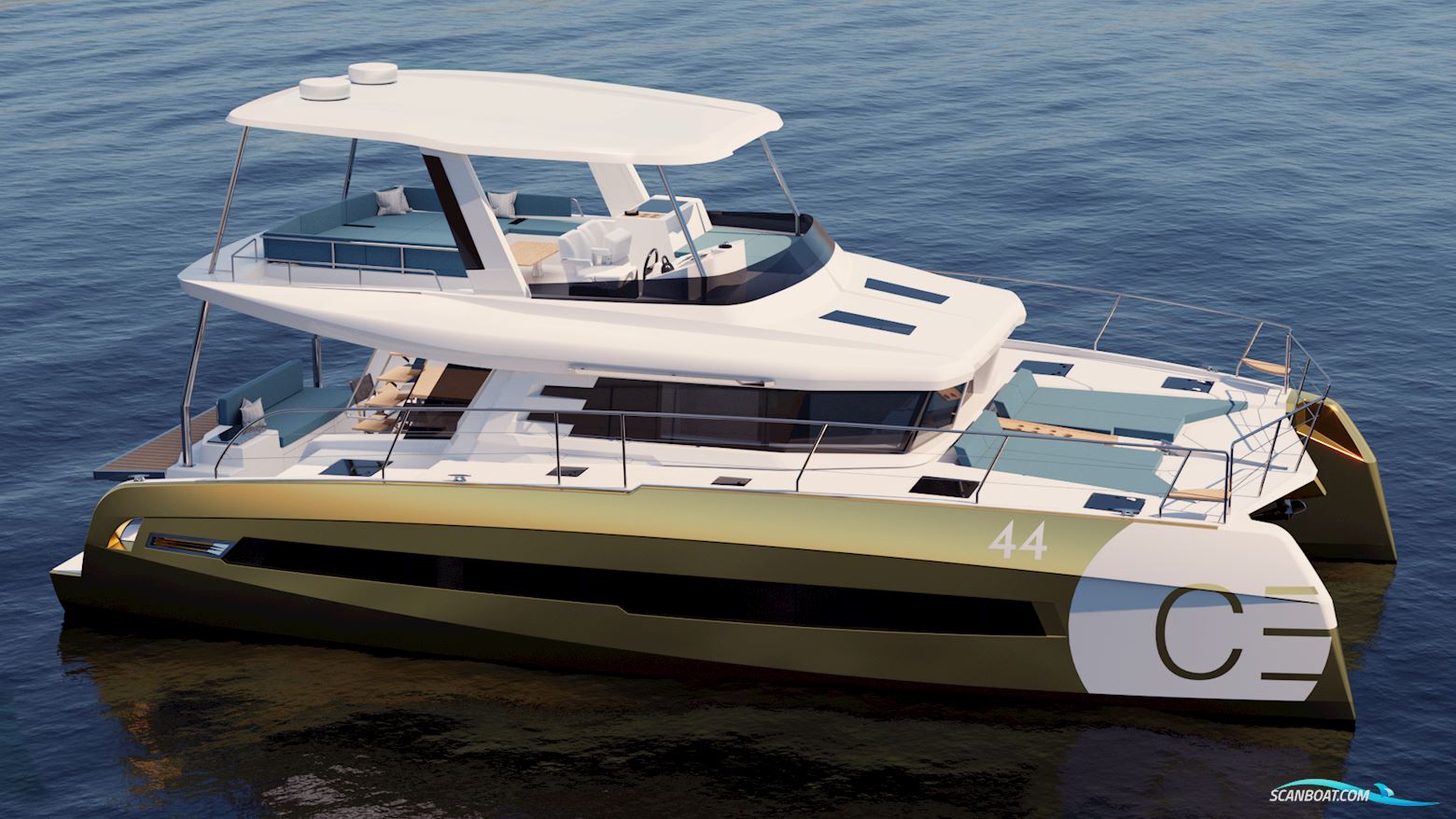 Cervetti 44 Catamaran Power Flerskrovsbåt 2024, Italien