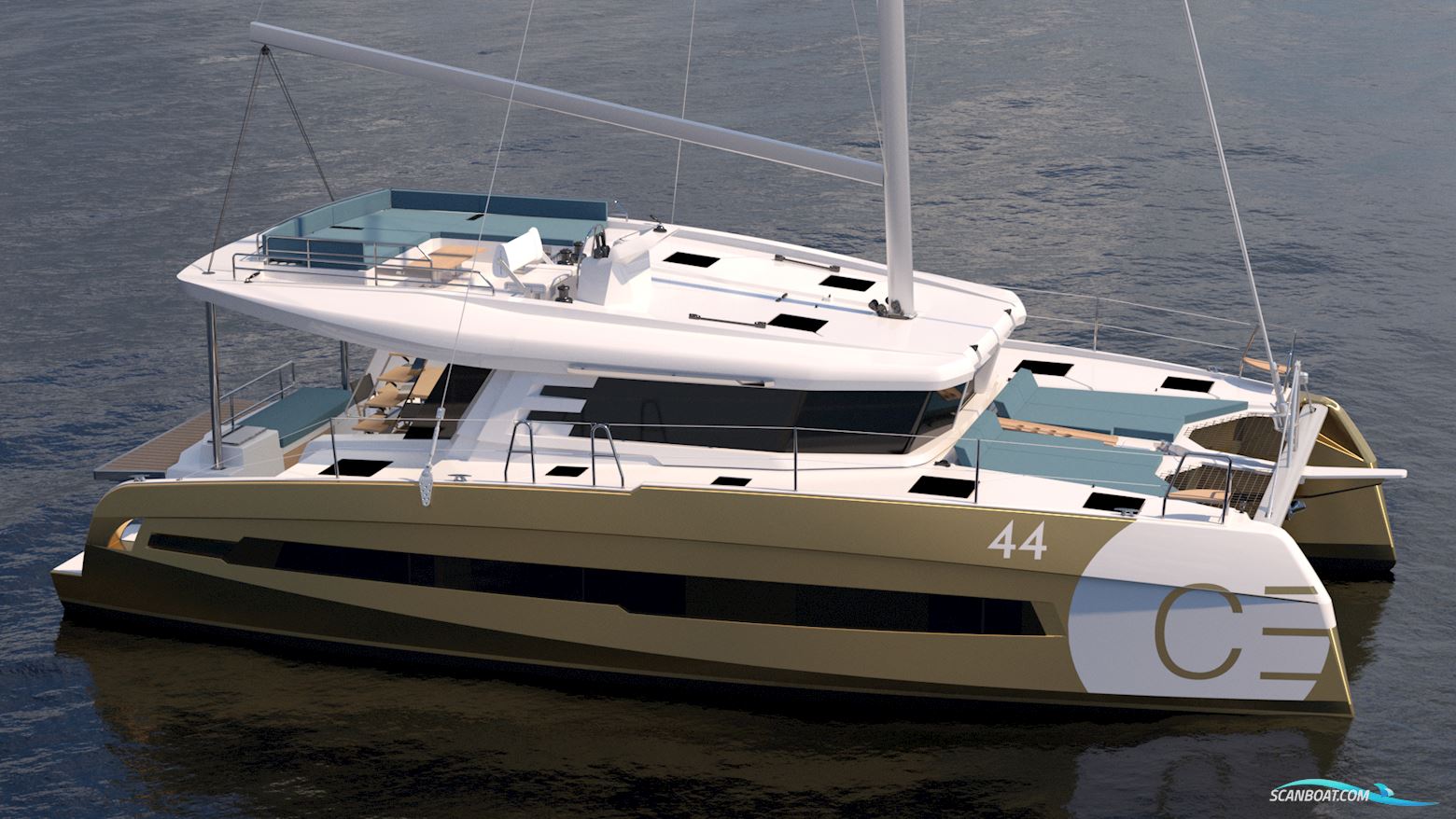 Cervetti 44 Catamaran Sail Flerskrovsbåt 2024, Italien