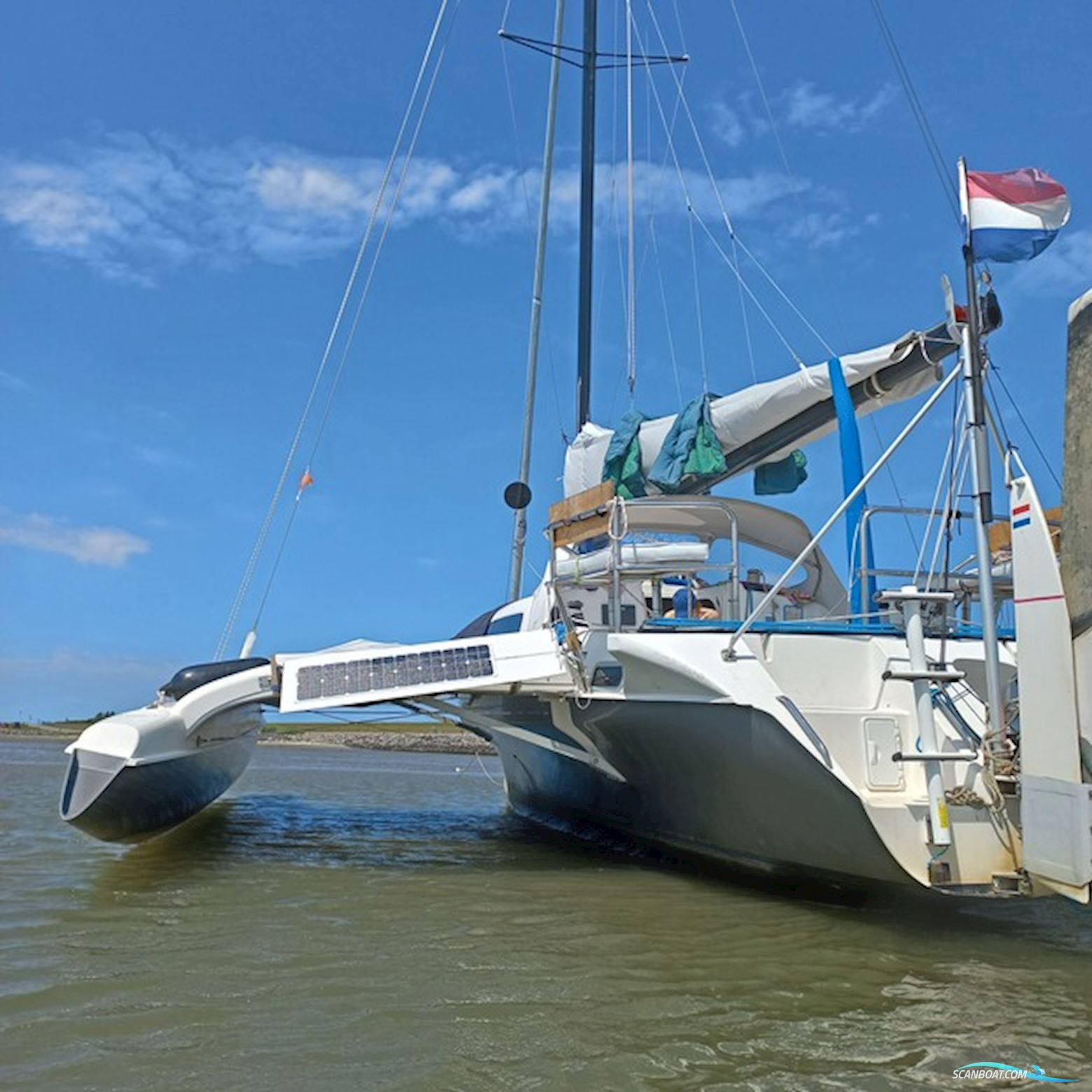 Corsair 36 folding trimaran