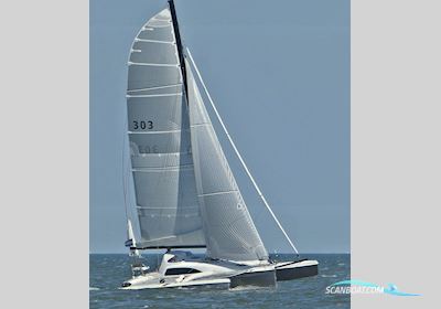 Corsair 36 folding trimaran Flerskrovsbåt 2003, med Honda BF20D motor, Holland
