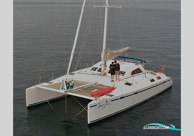 Kurt Hughes KH 14 Catamaran Flerskrovsbåt 2007, med Lombardini motor, Holland