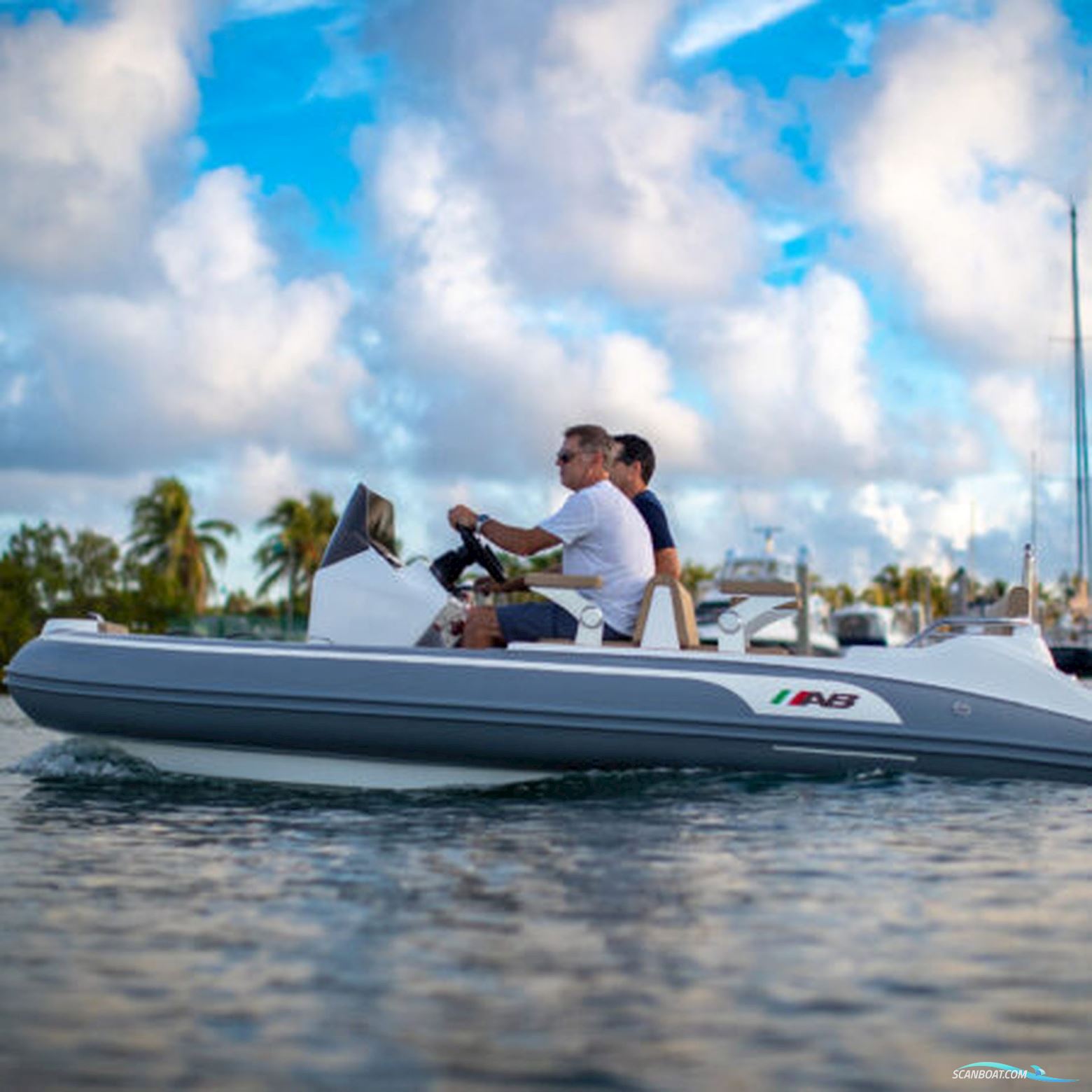 Abjet 450 Diesel Gummibåd / Rib 2024, med 450 motor, Danmark