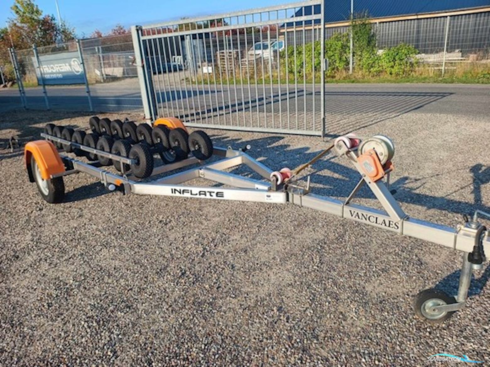 ! Inflate 750 Vanclaes - Tiptrailer NY! Gummibåd / Rib 2024, Danmark