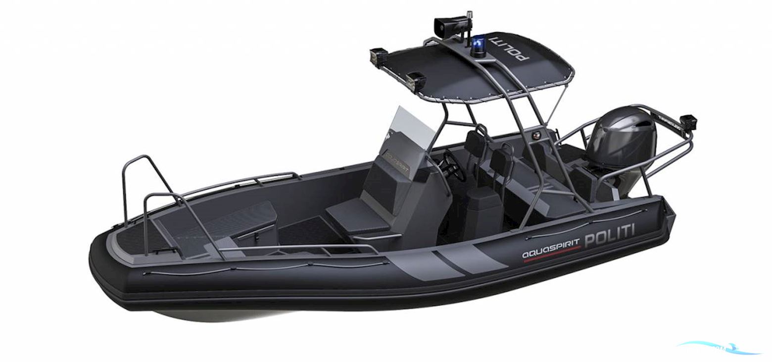 Aqua Spirit 585Cac - 130 HK Yamaha/Udstyr Gummibåd / Rib 2025, med Yamaha F130 Injection motor, Danmark