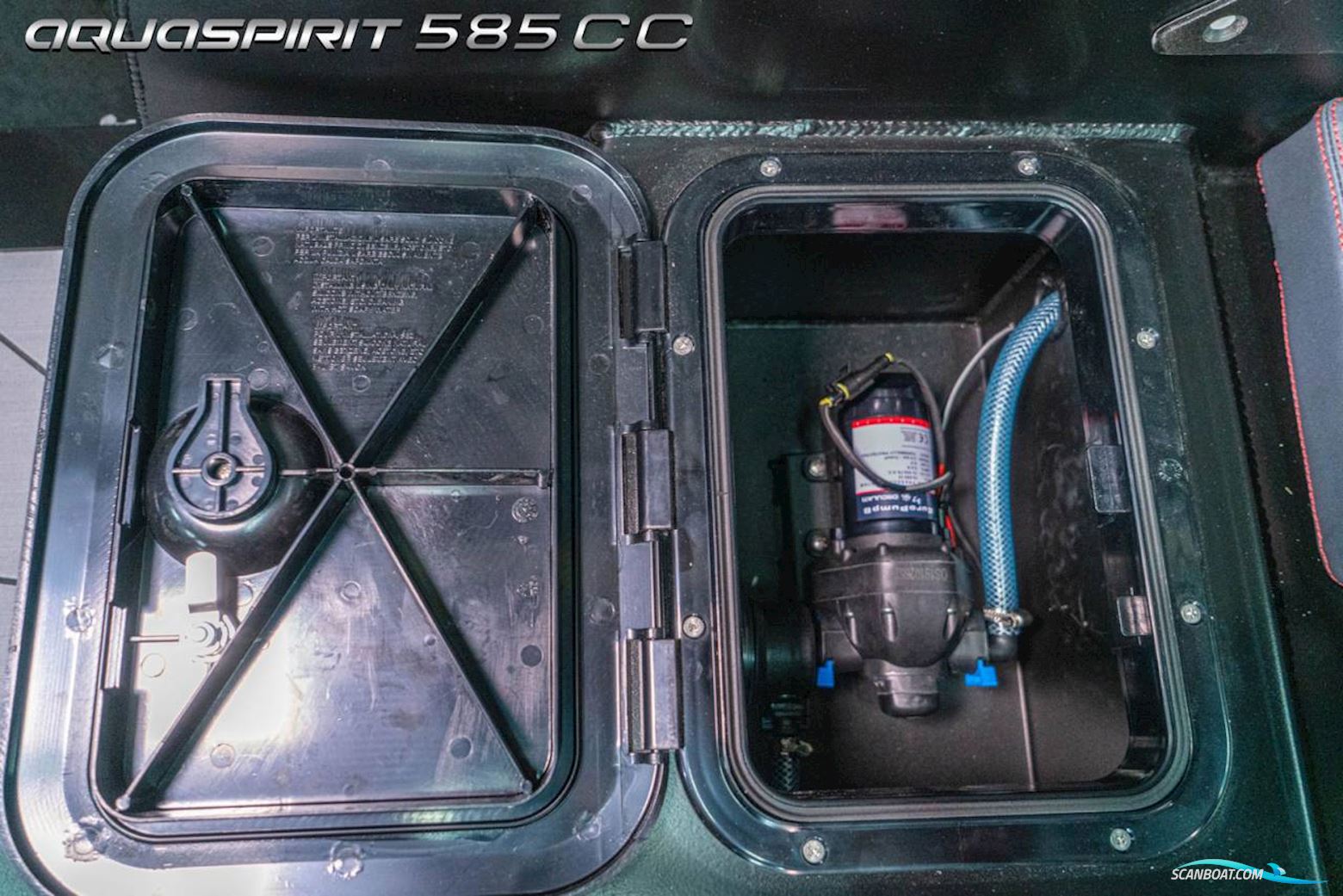 Aqua Spirit 585CAC - 130 HK Yamaha/Udstyr