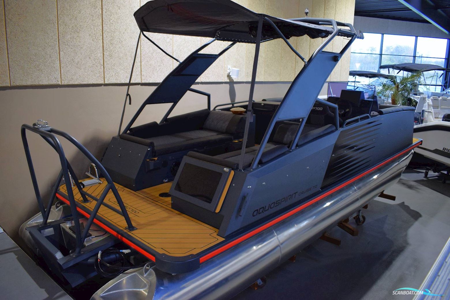 Aqua Spirit 7.0 Cruise - 40 HK Yamaha/Udstyr Gummibåd / Rib 2025, med Yamaha F40FETL motor, Danmark