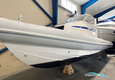 Aquapro Rider 900 Gummibåd / Rib 2004, med 2 x Yamaha FL150AE Med Rostfria Propellrar motor, Sverige