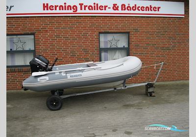 Aquaquick 320 SeaRover m/Mercury F9,9 hk MH 4-takt Gummibåd / Rib 2012, med Mercury motor, Danmark