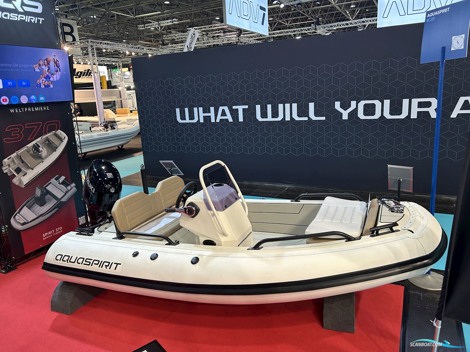 Aquaspirit S370GT Gummibåd / Rib 2024, Tyskland